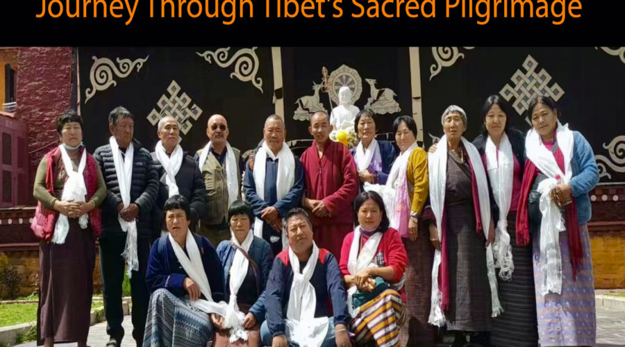 Phub's Bhutanese group in Tibet